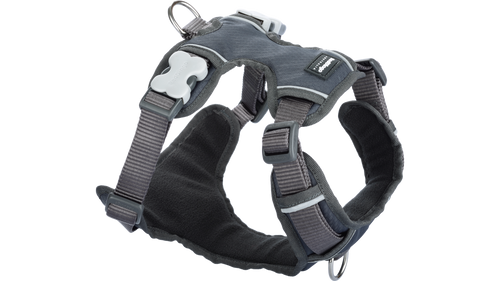 Red Dingo 'Cool Grey' Padded Harness