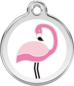 Red Dingo - Flamingo Tag & Engraving