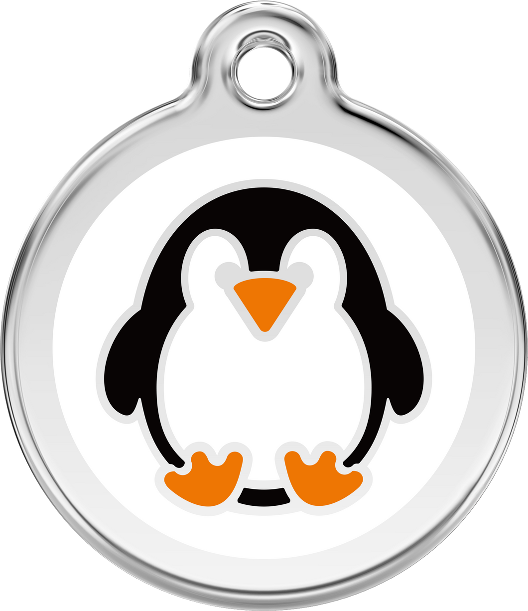 Red Dingo - Penguin Tag & Engraving