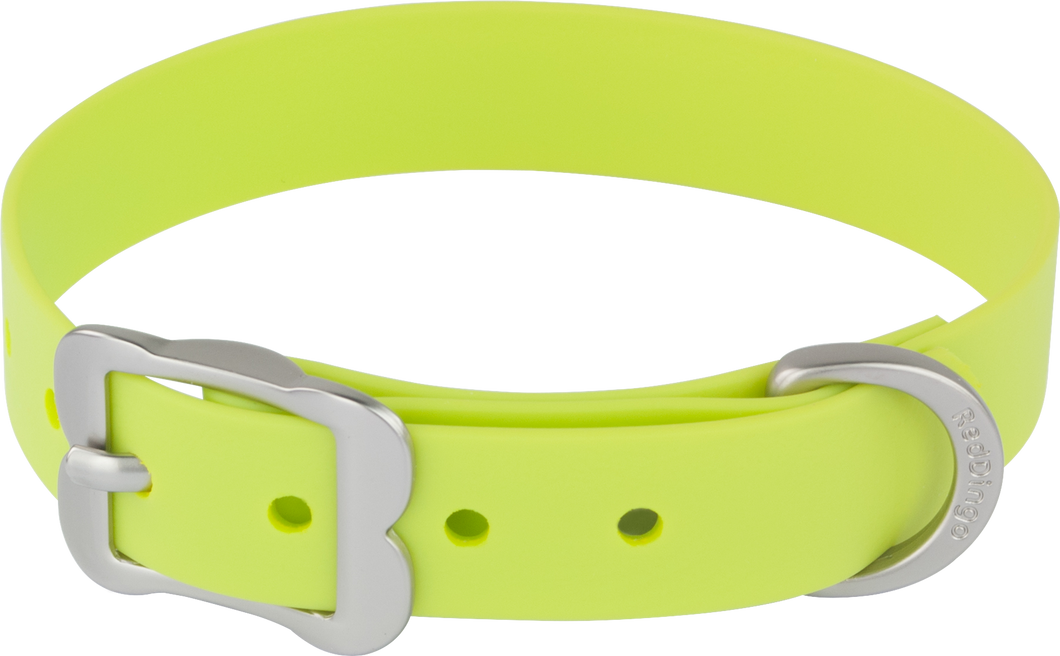 Lime Green Vivid PVC Collars