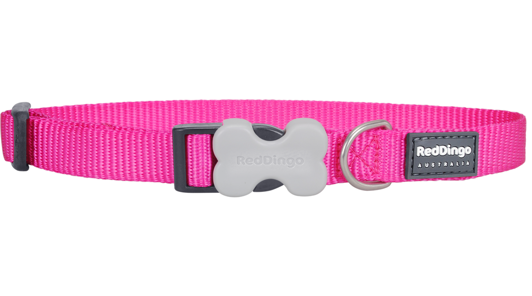 Red Dingo 'Classic Hot Pink' Collar