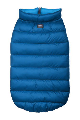 Neo-Fit Puffer Jacket - Navy / Turquoise Reversible