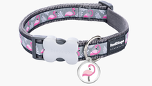 Load image into Gallery viewer, Red Dingo &#39;Flamingo Cool Grey&#39; Collar
