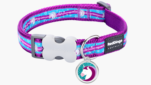 Red Dingo 'Unicorn Purple' Collar