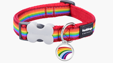 Load image into Gallery viewer, Red Dingo &#39;Rainbow Red&#39; Collar